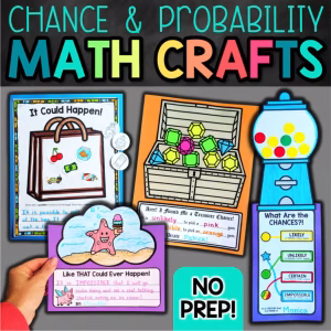 Chance & Probability Math Craft Bulletin Board | Data | Review or Assessment